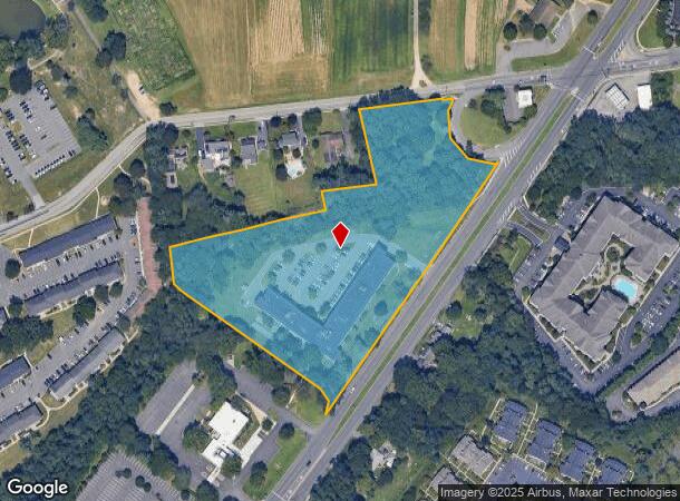  551 Cranbury Rd, East Brunswick, NJ Parcel Map