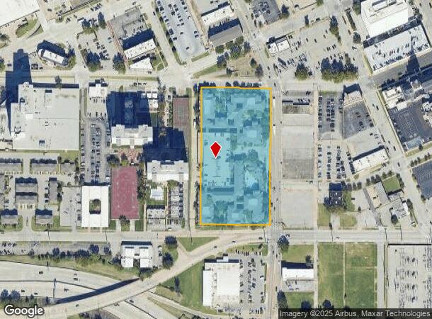  1000 S Denver Ave, Tulsa, OK Parcel Map