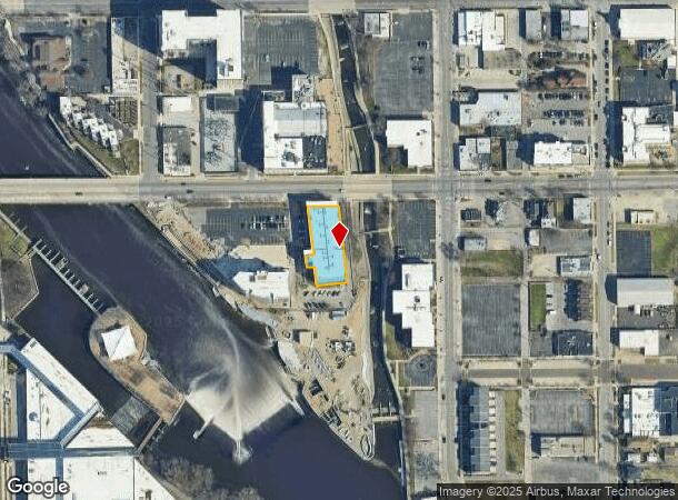 322 W Colfax Ave, South Bend, IN Parcel Map