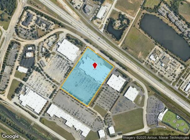  10606 N Mall Dr, Baton Rouge, LA Parcel Map