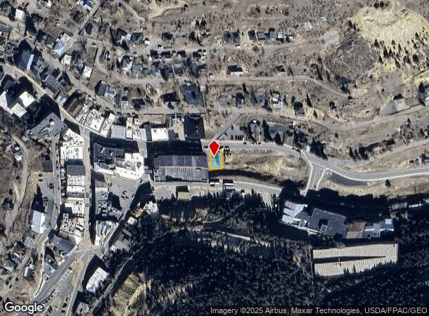  151 Lawrence St, Central City, CO Parcel Map