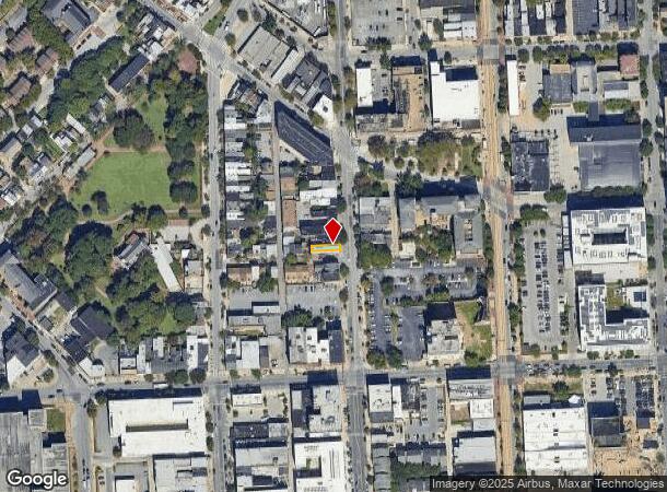  602 N Eutaw St, Baltimore, MD Parcel Map