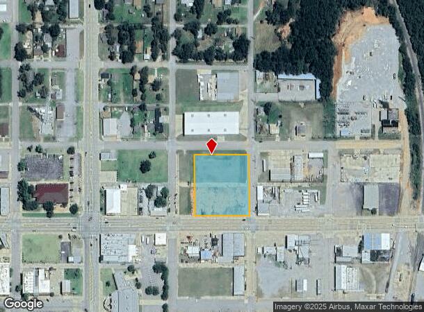 217 W Gary Blvd, Clinton, OK Parcel Map
