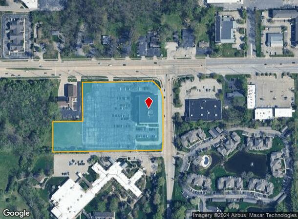  3901 W 86Th St, Indianapolis, IN Parcel Map