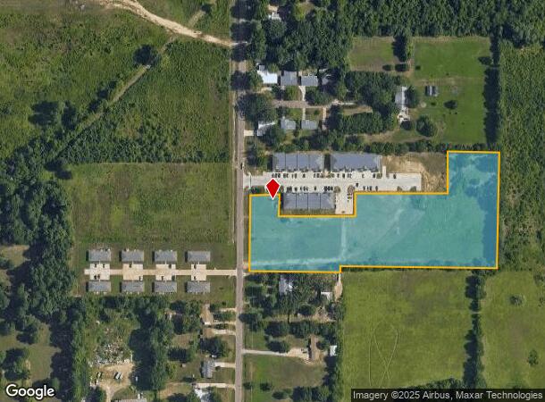  330 N Pecan St, Nash, TX Parcel Map