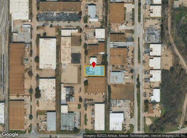  614 112Th St, Arlington, TX Parcel Map