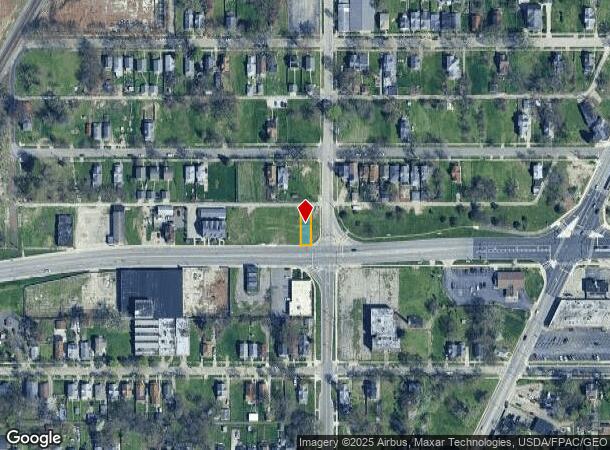  1604 Dorr St, Toledo, OH Parcel Map
