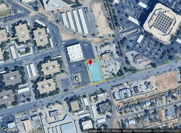  600 W Wadley Ave, Midland, TX Parcel Map