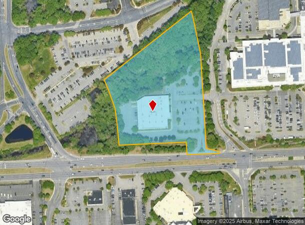 1361 Worcester St, Natick, MA Parcel Map