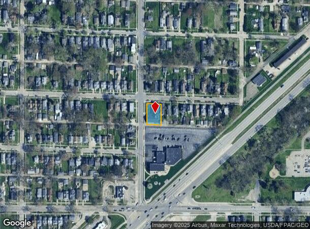 1047 Walbridge Ave, Toledo, OH Parcel Map