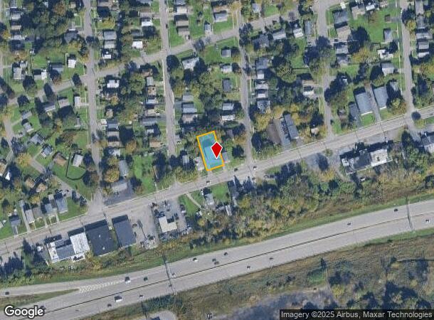  2713 Burnet Ave, Syracuse, NY Parcel Map