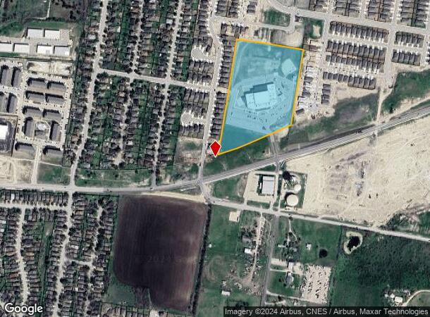  741 E Wilco Hwy, Hutto, TX Parcel Map