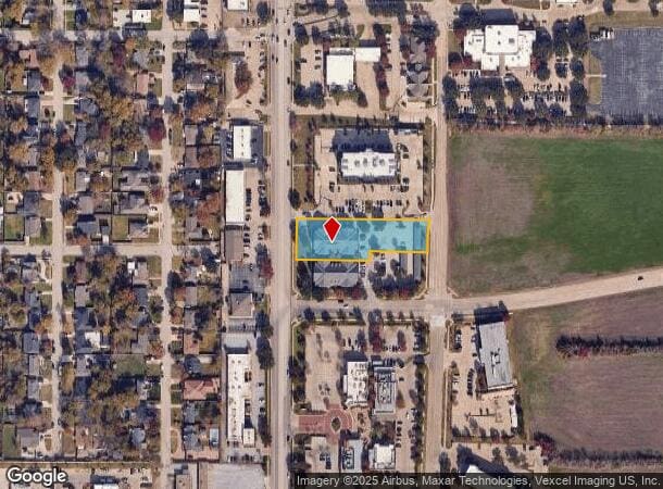 1235 S Main St, Grapevine, TX Parcel Map