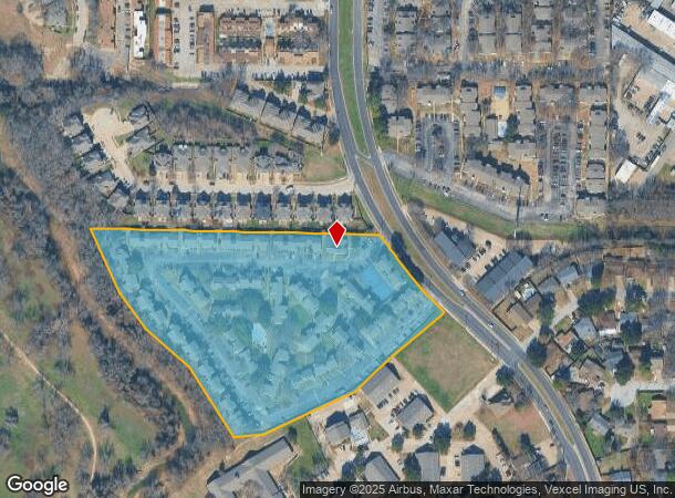 4001 Hamilton Cir, Arlington, TX Parcel Map