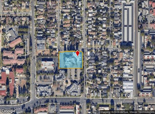  725 W La Veta Ave, Orange, CA Parcel Map