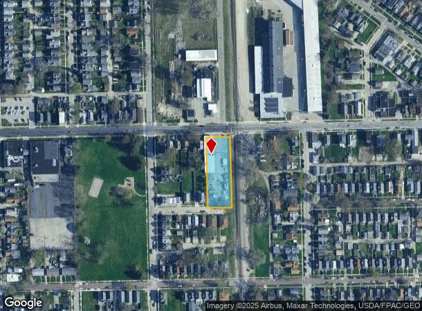 1724 Starr Ave, Toledo, OH Parcel Map