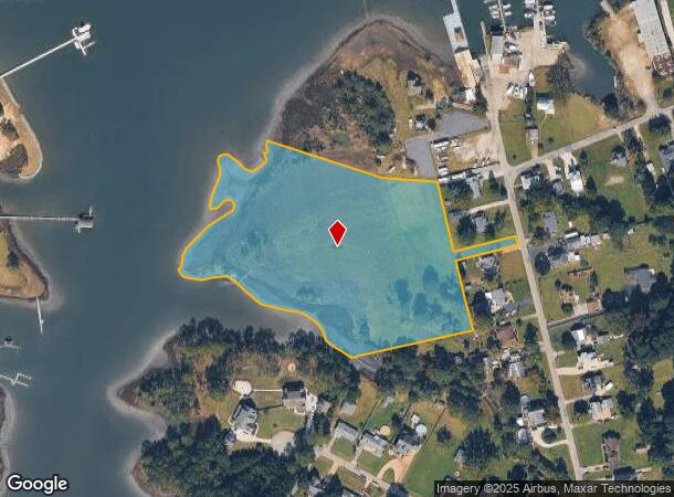  1727 Back Creek Rd, Seaford, VA Parcel Map