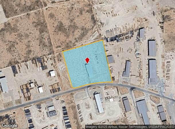 100 W Community Ln, Midland, TX Parcel Map