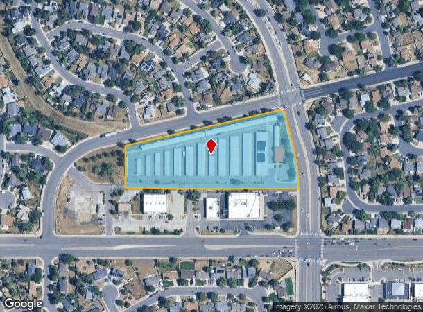 4251 S Reservoir Rd, Aurora, CO Parcel Map