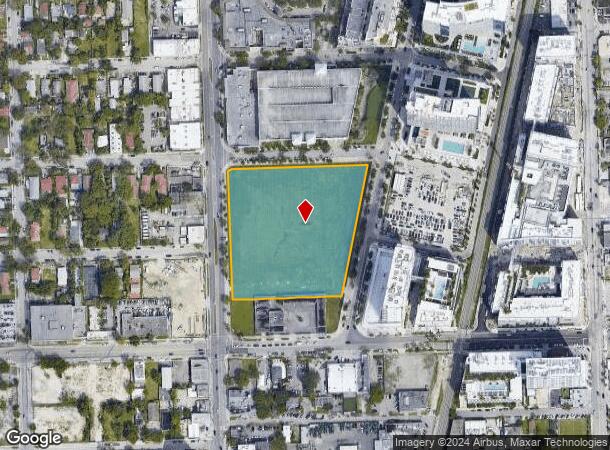  3055 S Miami Ave, Miami, FL Parcel Map