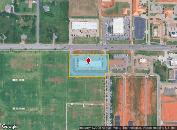  1224 W Danforth Rd, Edmond, OK Parcel Map