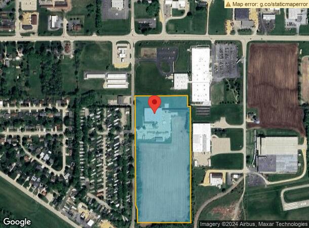  1100 Anchor Rd, Dixon, IL Parcel Map