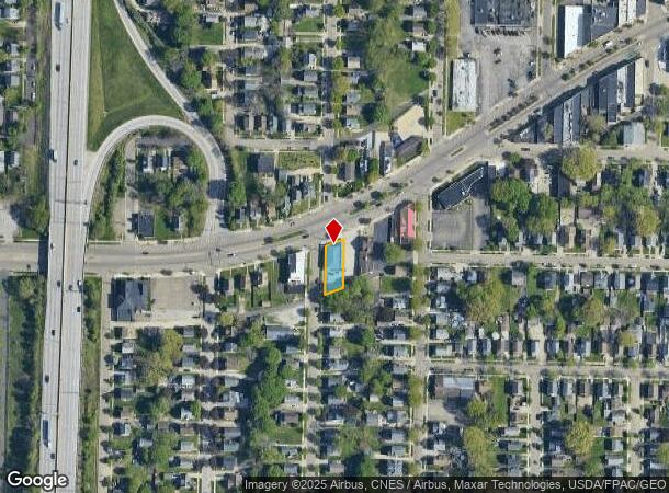  1098 Kenmore Blvd, Akron, OH Parcel Map