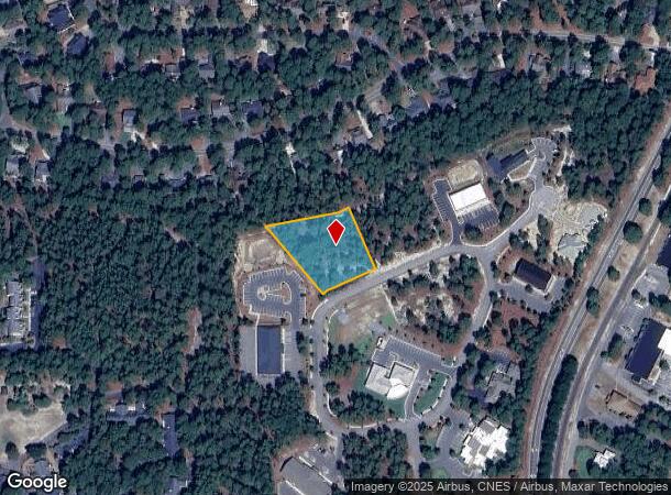 55 Trotter Hills Cir, Pinehurst, NC Parcel Map