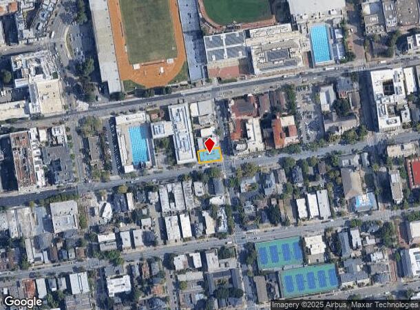  2241 Durant Ave, Berkeley, CA Parcel Map