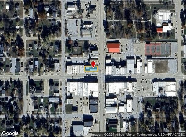 1118 J St, Auburn, NE Parcel Map