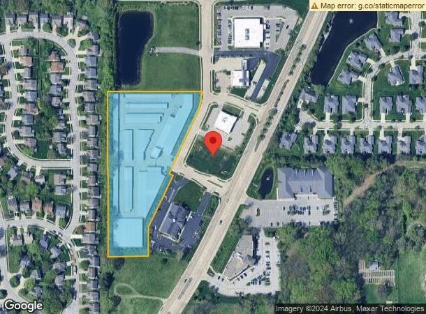  10986 Allisonville Rd, Fishers, IN Parcel Map