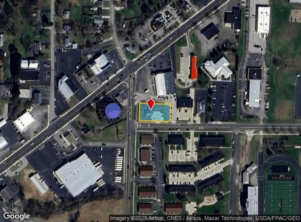  1423 Mifflin Ave, Ashland, OH Parcel Map