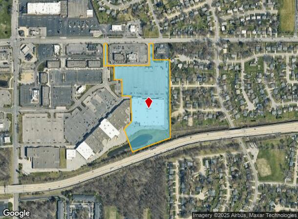 1400 E Ireland Rd, South Bend, IN Parcel Map