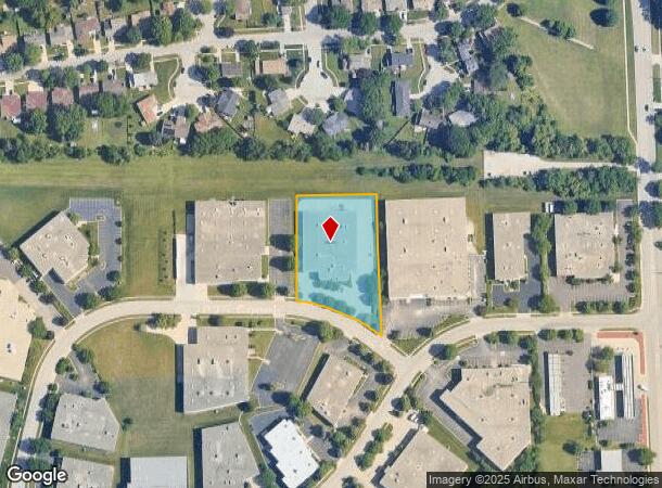 1610 Cambridge Dr, Elgin, IL Parcel Map