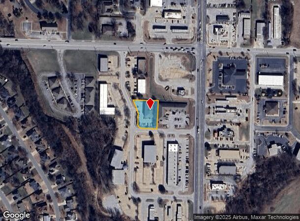  117 Parkwood St, Lowell, AR Parcel Map