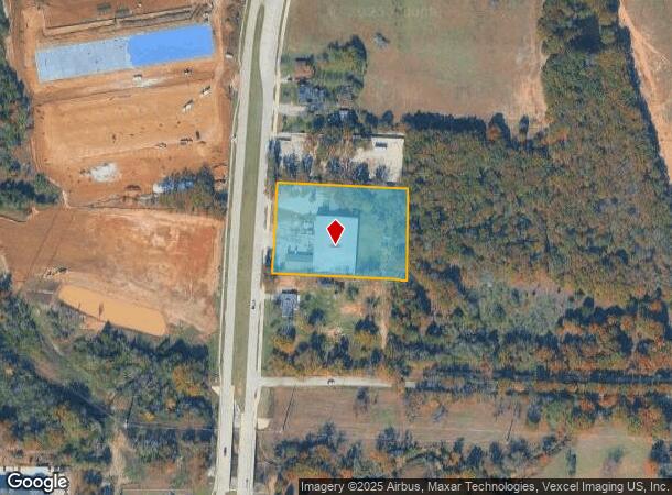 1300 N Mayhill Rd, Denton, TX Parcel Map