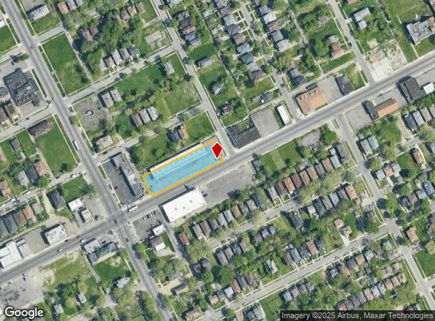 3444 Joy Rd, Detroit, MI Parcel Map