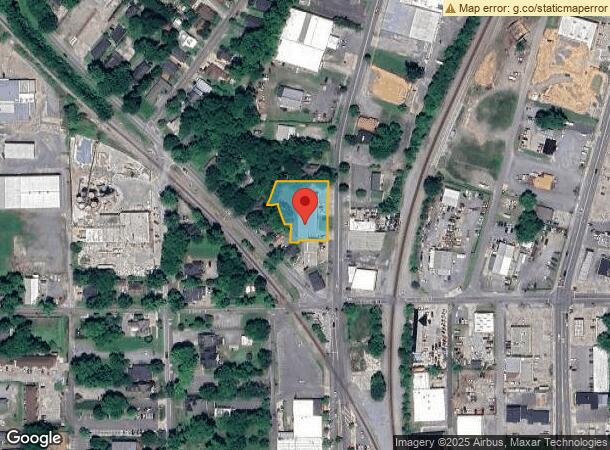  405 N Hamilton St, Dalton, GA Parcel Map