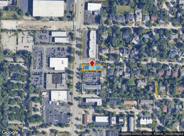 1621 Waukegan Rd, Glenview, IL Parcel Map