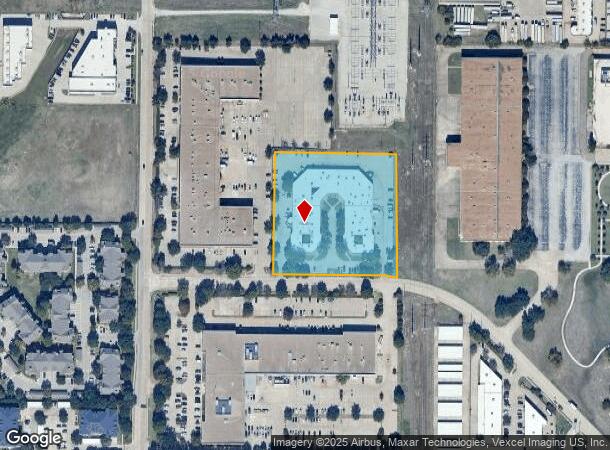 3033 Kellway Dr, Carrollton, TX Parcel Map