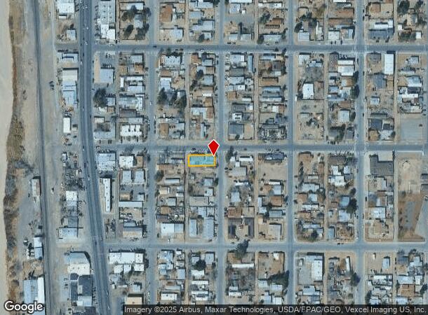 6995 2Nd St, Canutillo, TX Parcel Map
