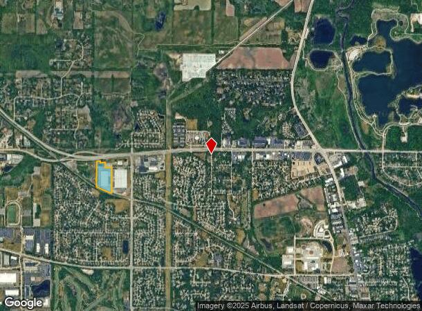  1801 N Butterfield Rd, Libertyville, IL Parcel Map