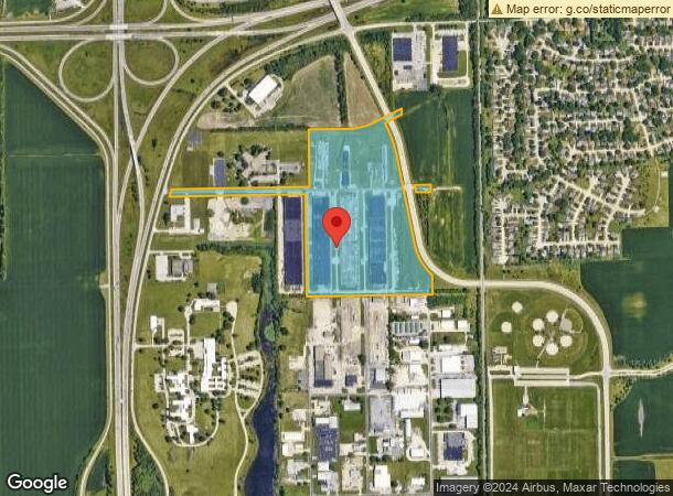  1215 Bunn Ave, Springfield, IL Parcel Map