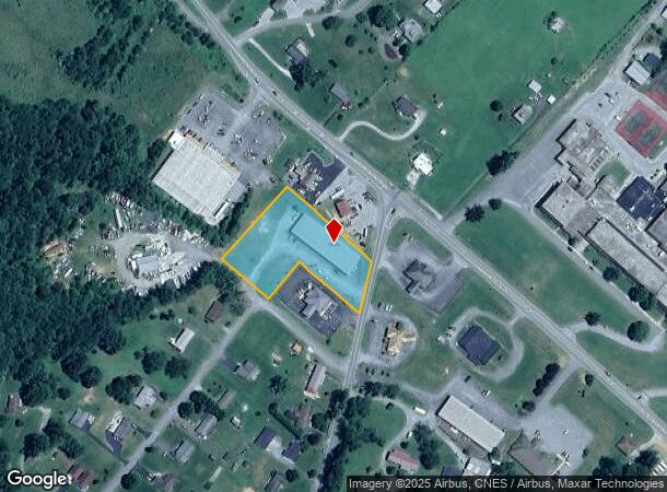  131 Ivanhoe Rd, Max Meadows, VA Parcel Map