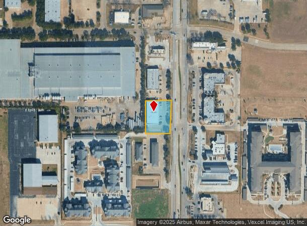  4520 Matlock Rd, Arlington, TX Parcel Map