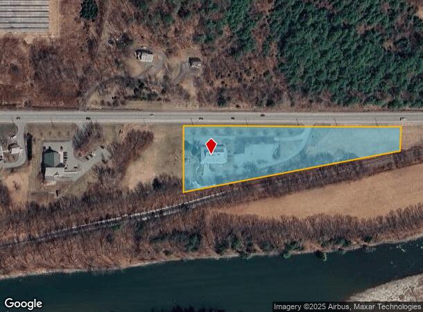 1453 Vt Rte 107, Bethel, VT Parcel Map