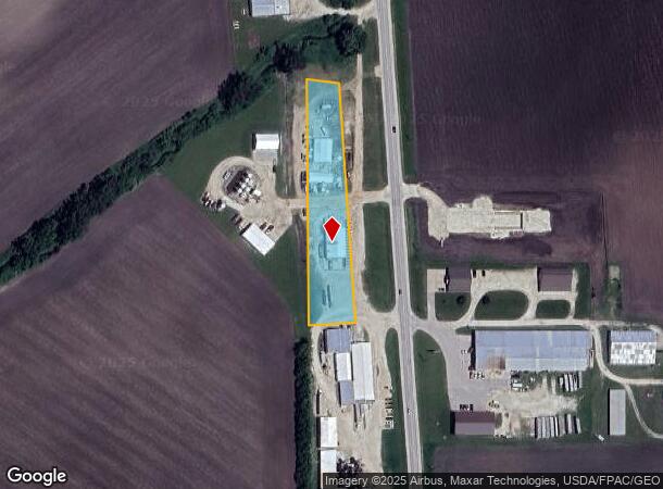 1326 S Main St, Monticello, IA Parcel Map