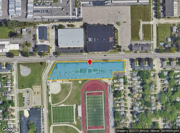  1470 E Woodward Heights Blvd, Hazel Park, MI Parcel Map