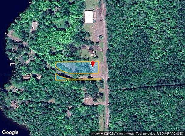 7287 Cth W, Presque Isle, WI Parcel Map