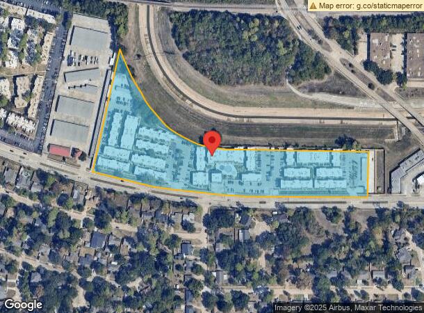  4000 W 34Th St, Houston, TX Parcel Map